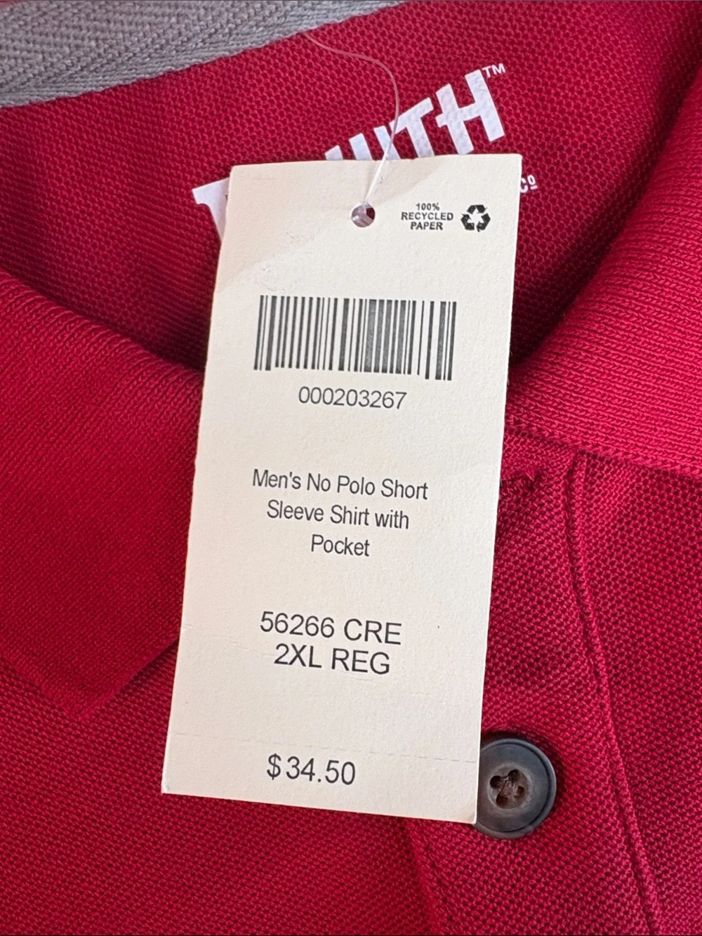 Duluth Polo Shirt Mens XXL New with tags